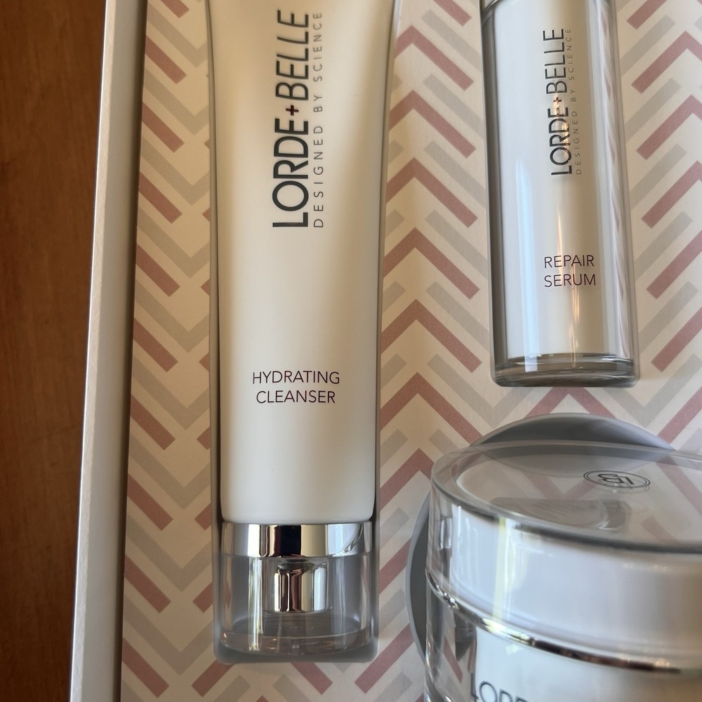 NEW Lorde + Belle 3-Step CC Skincare Regimen Trio 3-Pc Boxed Set MSRP $199 - Picture 6 of 11